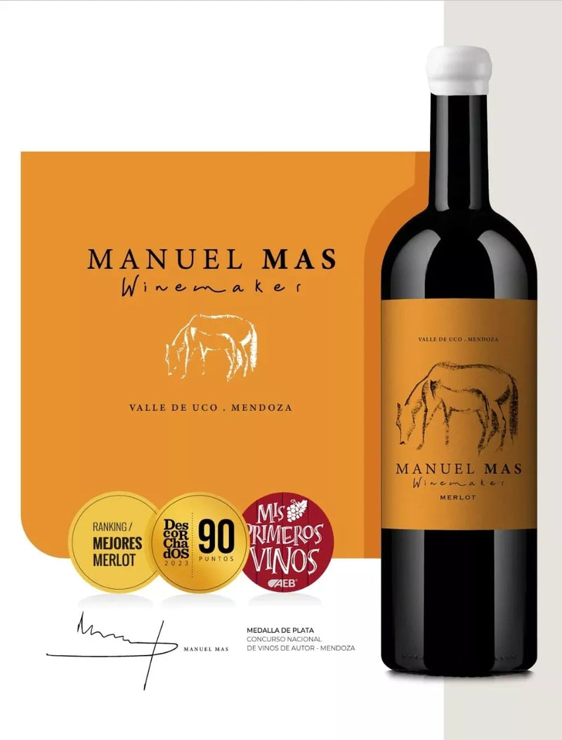 Vinho Importado Manuel Mas Fuchs Merlot