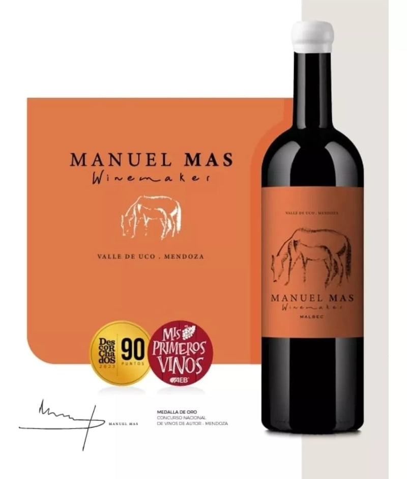 Vinho Importado Manuel Mas Fuchs Malbec