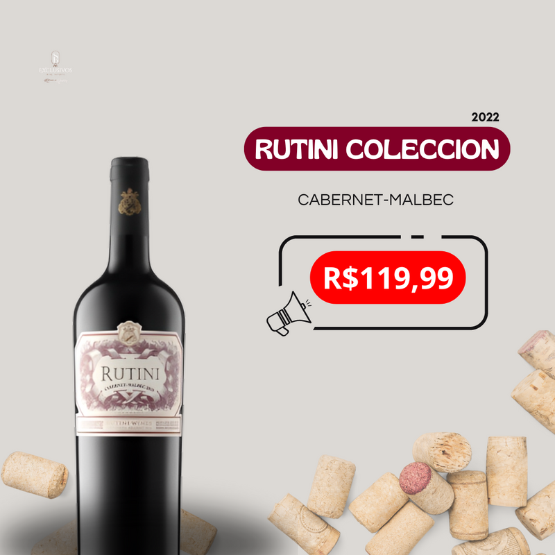 Vinho Argentino Rutini Cabernet Franc- Malbec