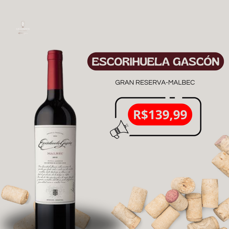 Vinho Tinto Escorihuela Gascón Malbec 750ml